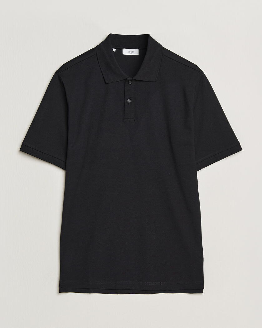 Arc'teryx Veilance Frame Short Sleeve Polo Shirt Black at
