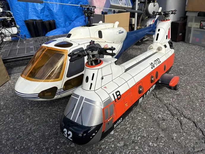 出張買取】東京都江戸川区のRCヘリの買取実績｜ヒロボーの世界初の