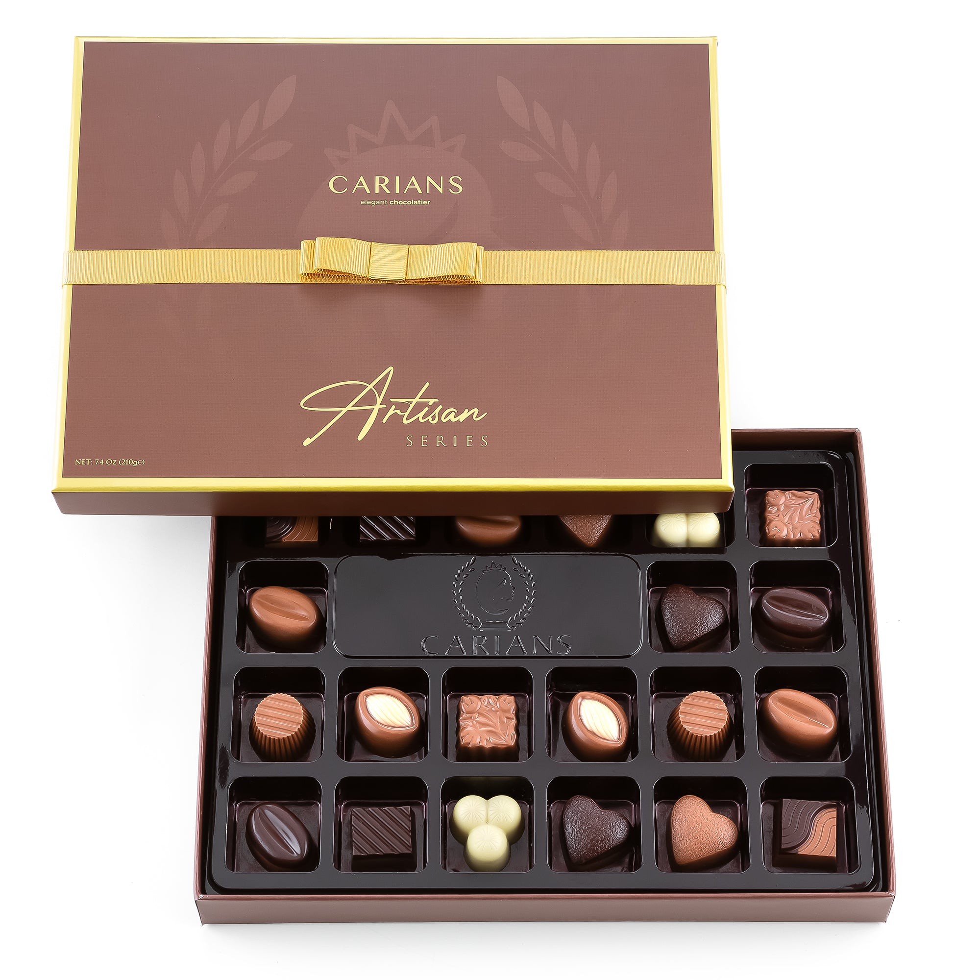 Luxury Chocolate Gift Box Premium Quality, Gold Ribbon – Carian's
