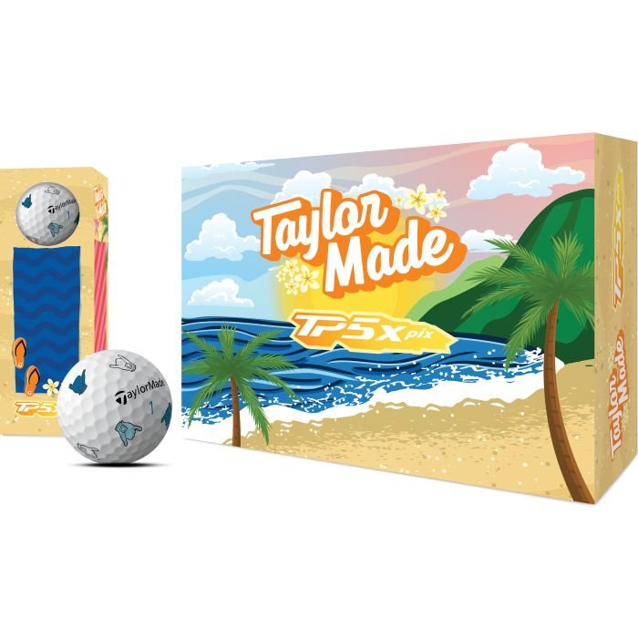 TaylorMade TP5x Pix Shaka Golf Balls - Carl's Golfland