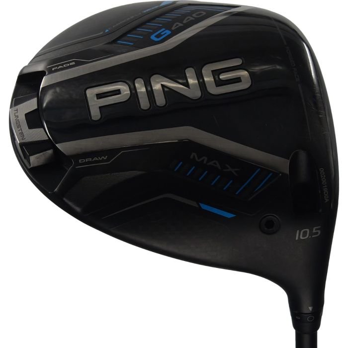 Used Ping G440 Max 10.5* Driver Right Handed Alta CB Blue 50 Stiff