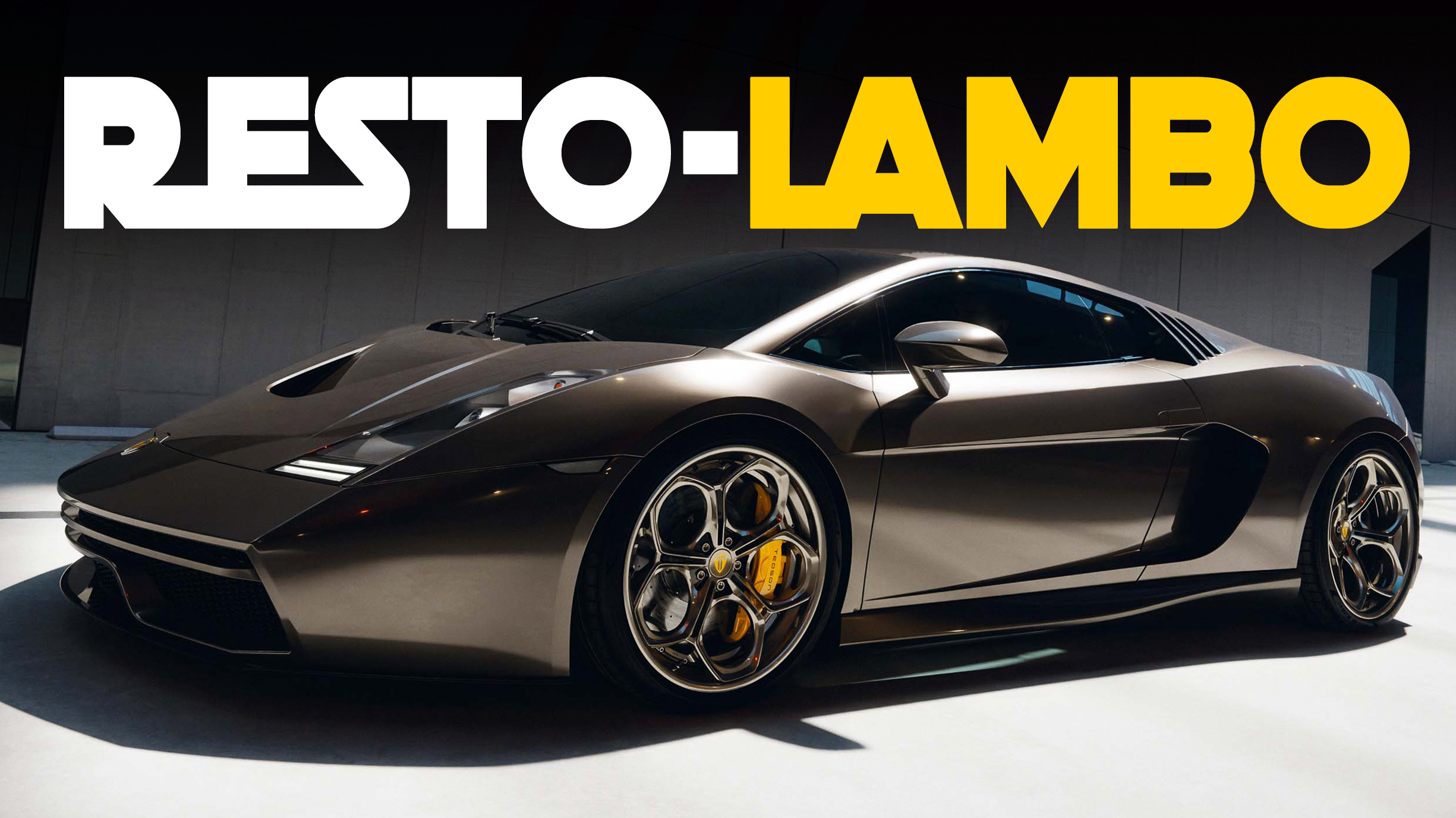 The $800,000 Lambo Gallardo Restomod We Didn't Know We Needed