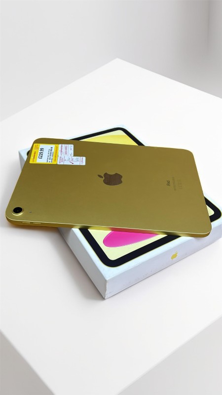 Apple iPad 10Th Gen 64GB Yellow for £229.99 Second Hand