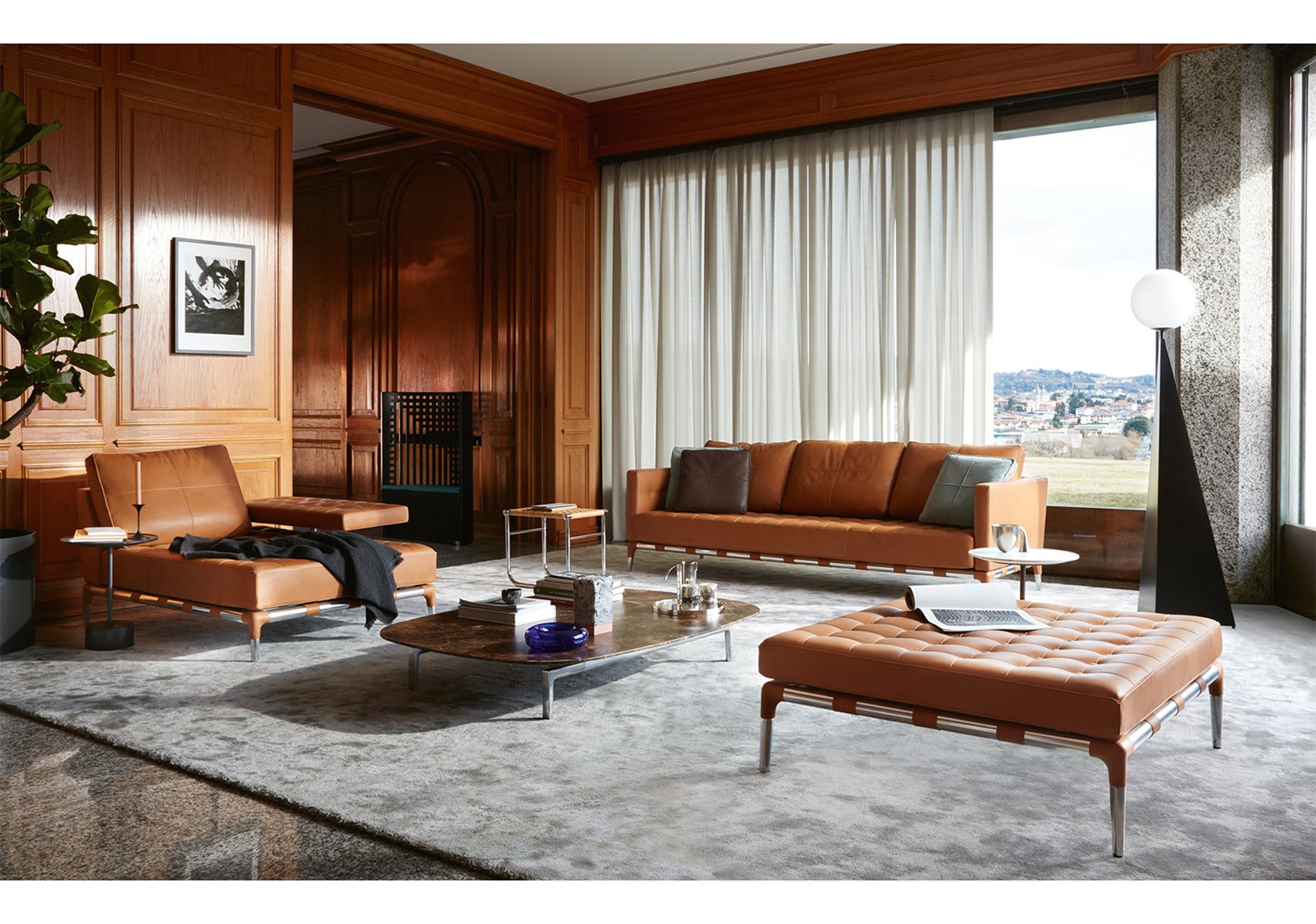 Cassina（カッシーナ）241-00 PRIVE オットマン プリヴェ オットマン