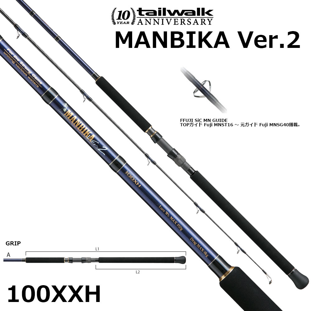 ヤマガブランクス BlueSniper(ブルースナイパーショアジギング) 100MH