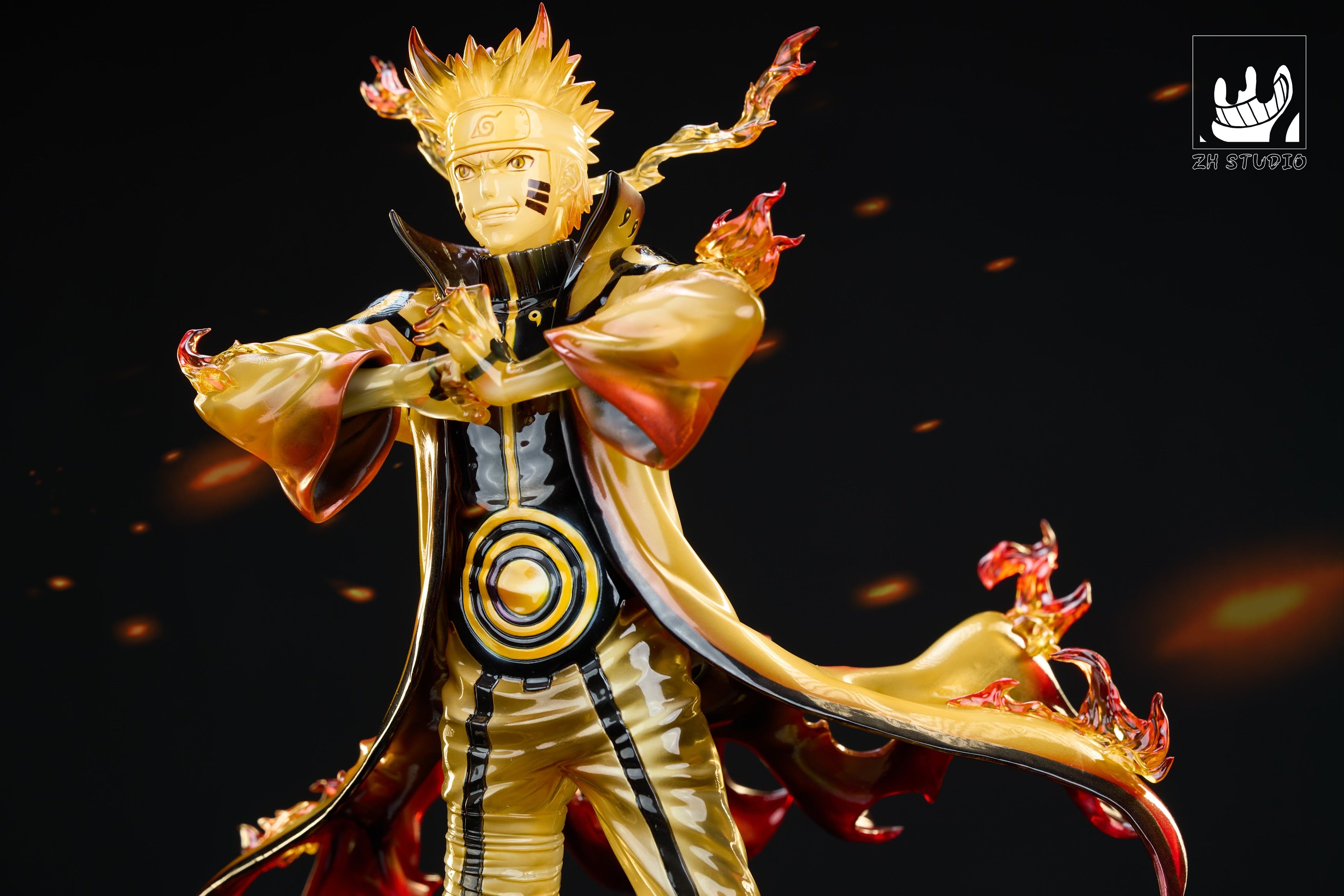 Naruto ZH Studio Uzumaki Naruto Tailed Beast Sage Mode Resin
