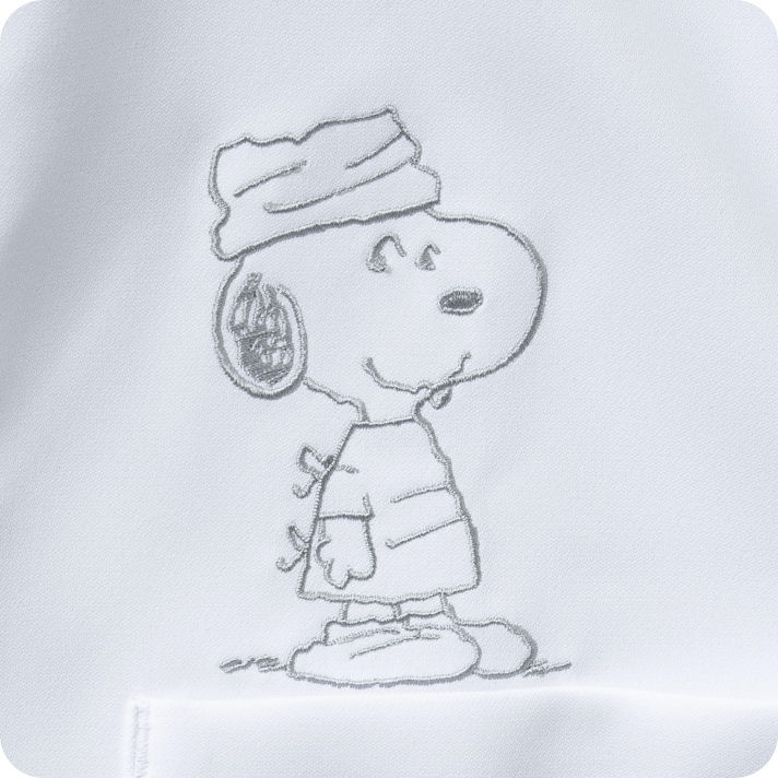 PEANUTSスクラブ｜スクラブキャンバスクラブ｜白衣のクラシコ