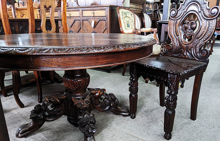 テーブル 【公式】クラシックデモダン アンティーク家具・アンティーク