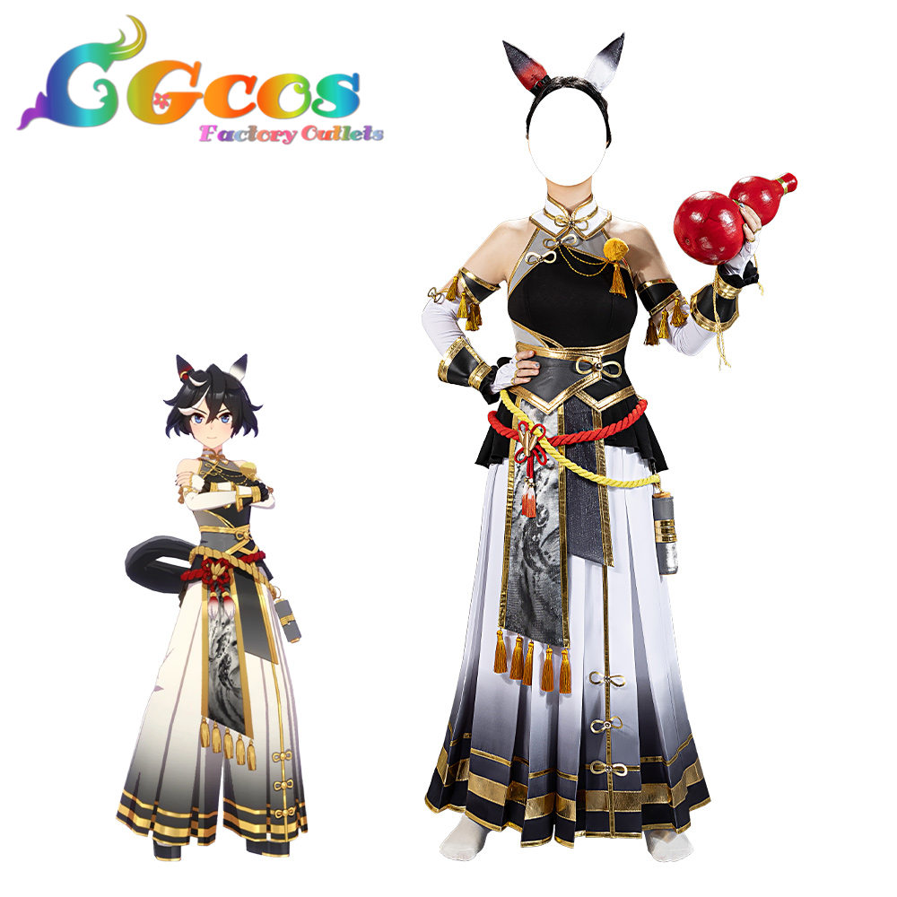 ウマ娘プリティーダービー 雅号・墨龍 カツラギエース コスプレ衣装