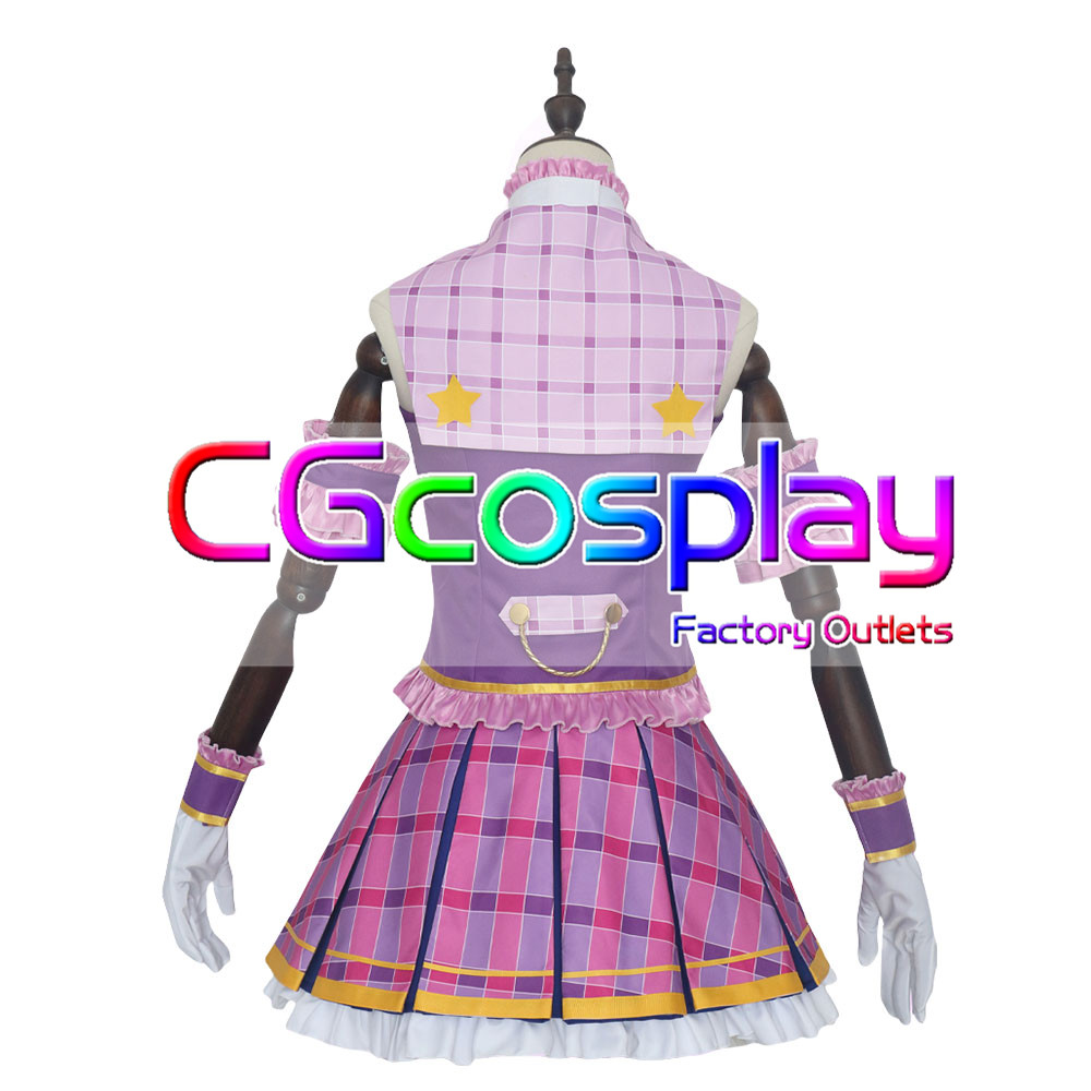 アイカツ! 紫吹蘭 パープルトルテ コスプレ衣装