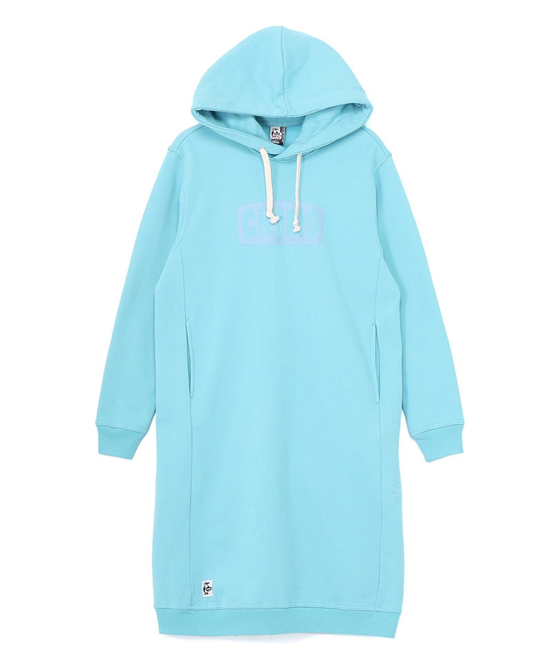 CHUMS Logo Long Parka/チャムスロゴロングパーカー(ワンピース