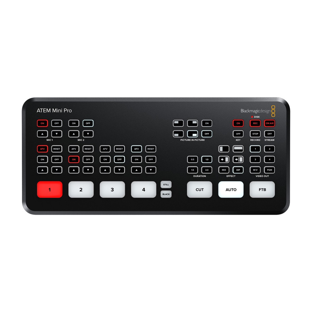 Blackmagic Design ATEM Mini Pro ライブプロダクションスイッチャー