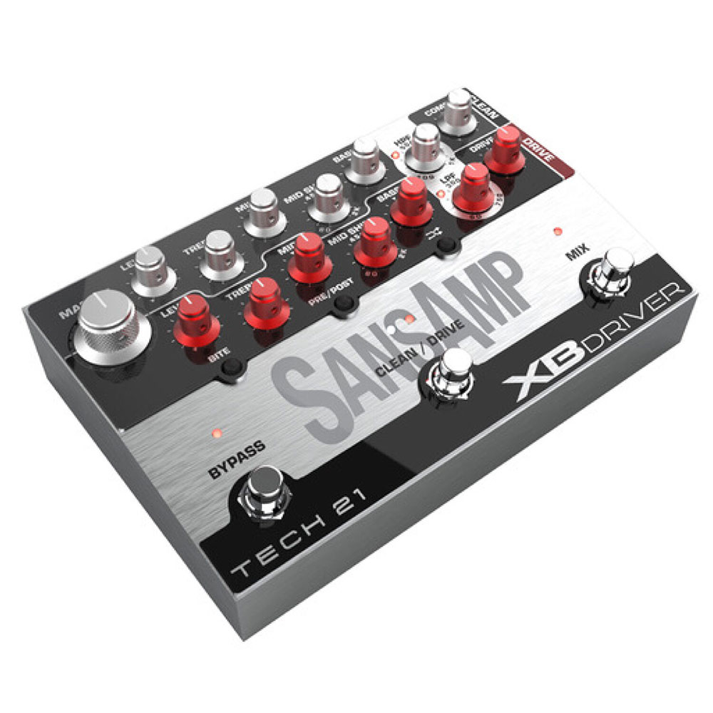 TECH21 SansAmp XB DRIVER ベース用DI プリアンプ ベース用