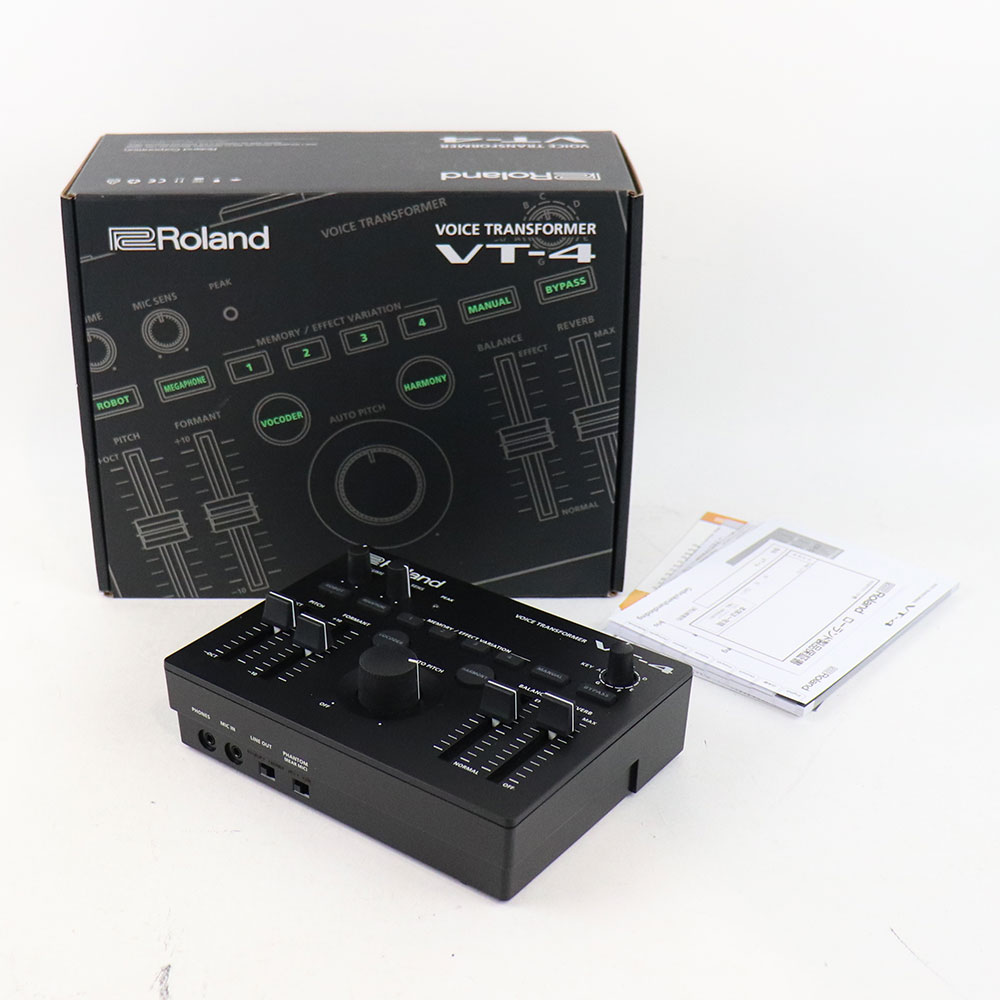 ローランド ボイスエフェクター VT-4 Amazon.com: Roland VT-4 Vocal