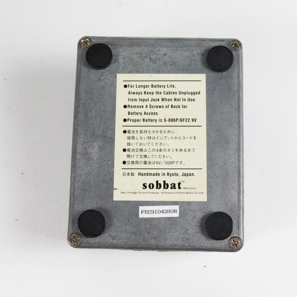 sobbat FB-2R Fuzz Breaker Ⅱ ソバット ファズ 日本製 sobbat FB-2R