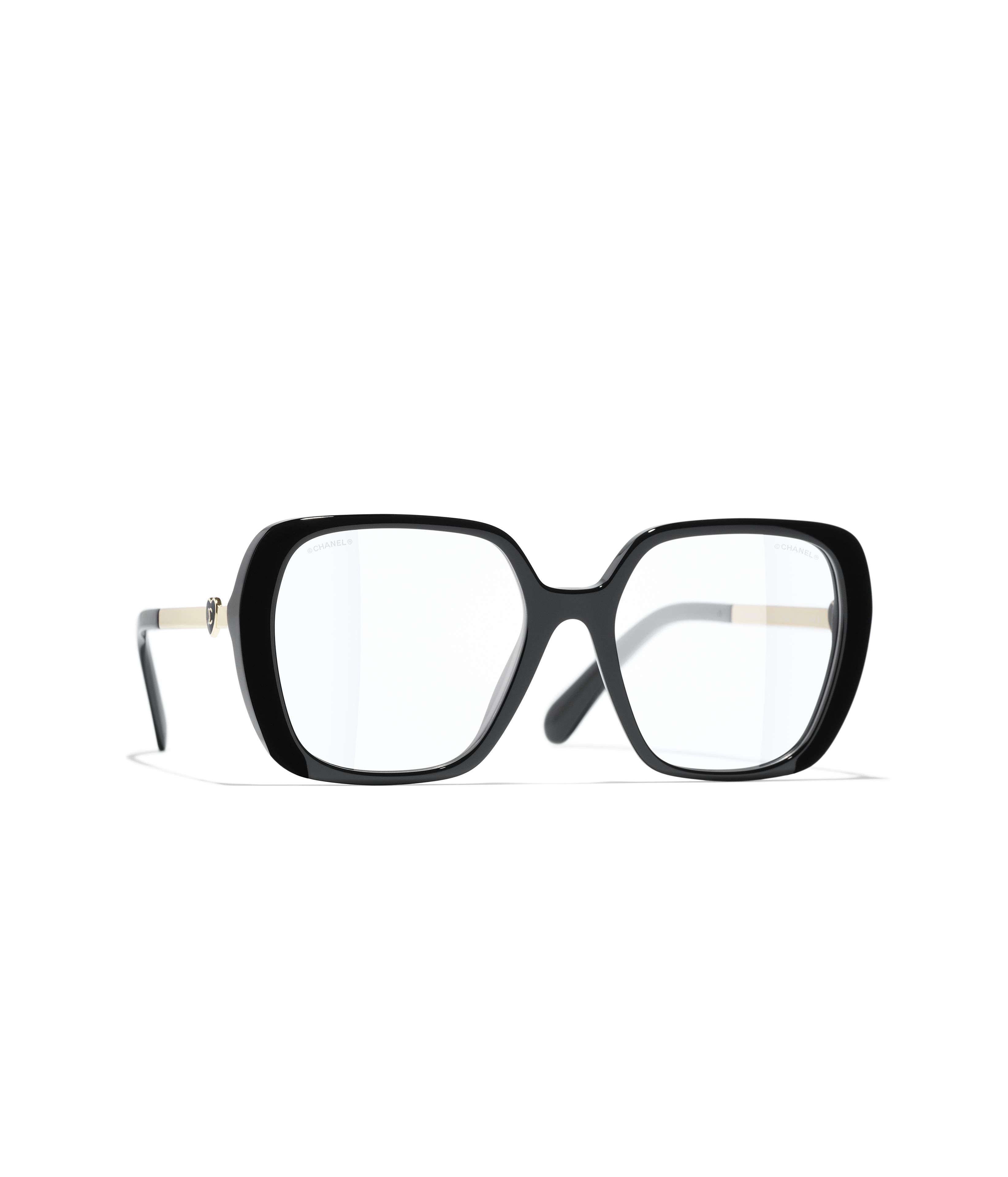 CHANEL Eyewear: Square Blue Light Glasses, acetate & metal