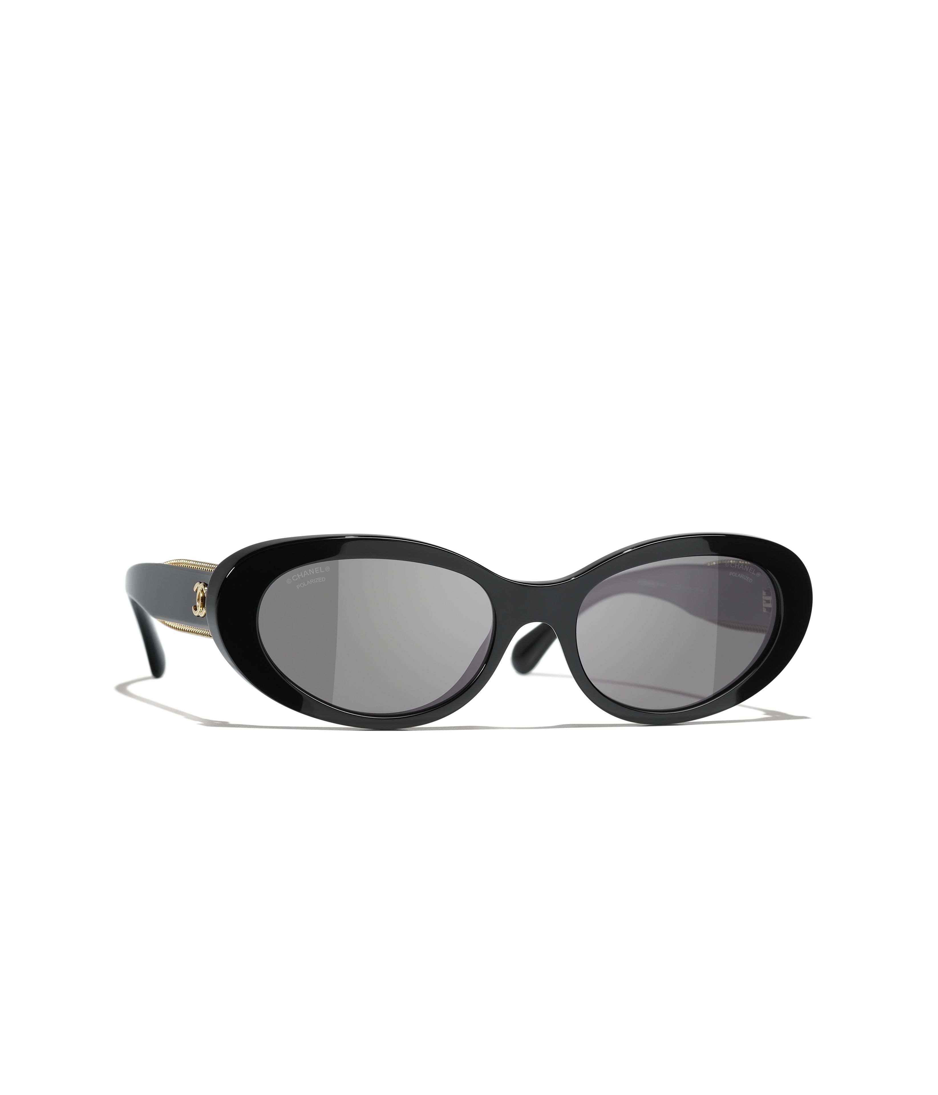 CHANEL Sunglasses: Oval Sunglasses, acetate — Fashion | CHANEL