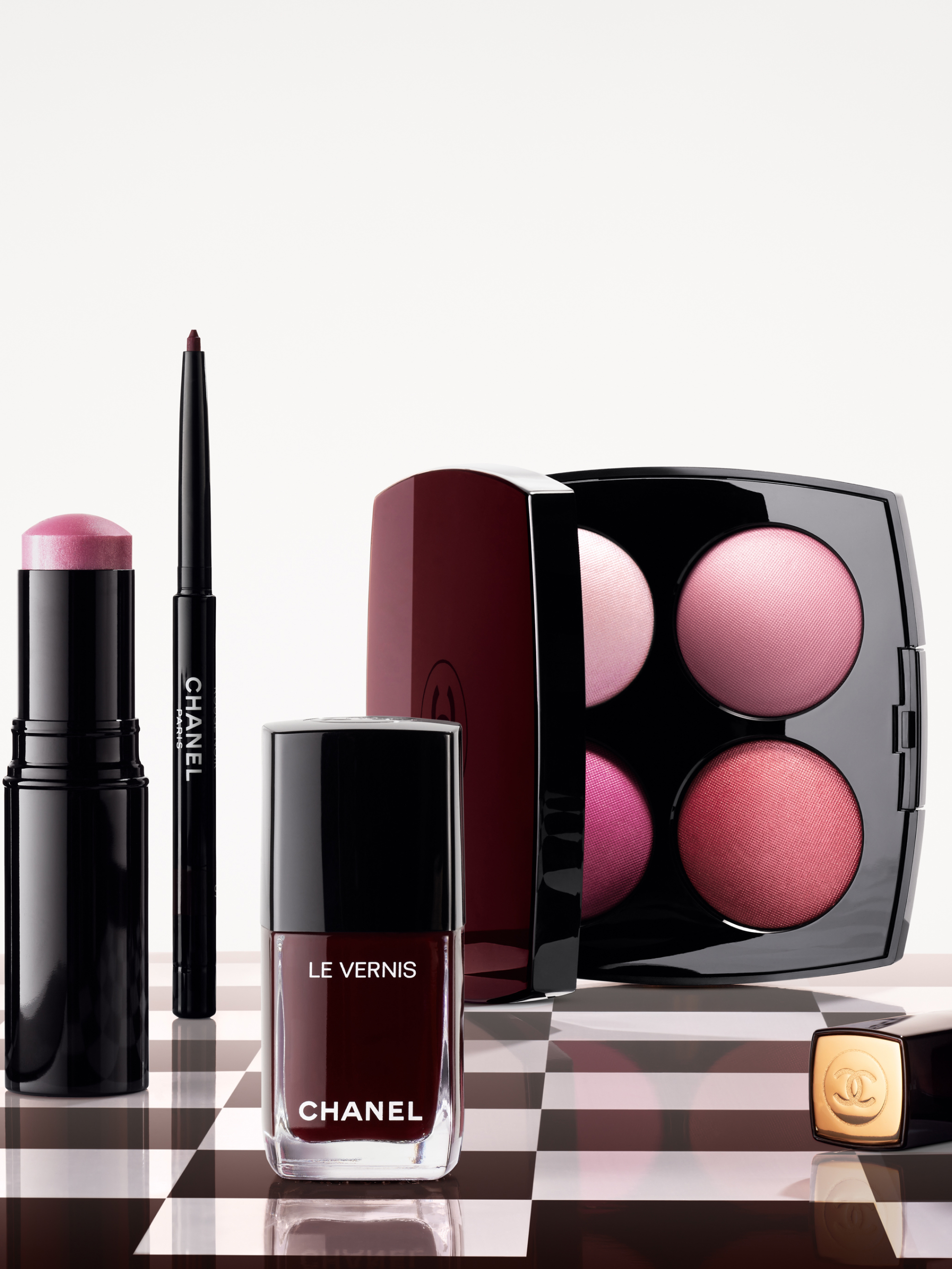 ROUGE NOIR CONFIDENCE 眼影與胭脂盒| CHANEL