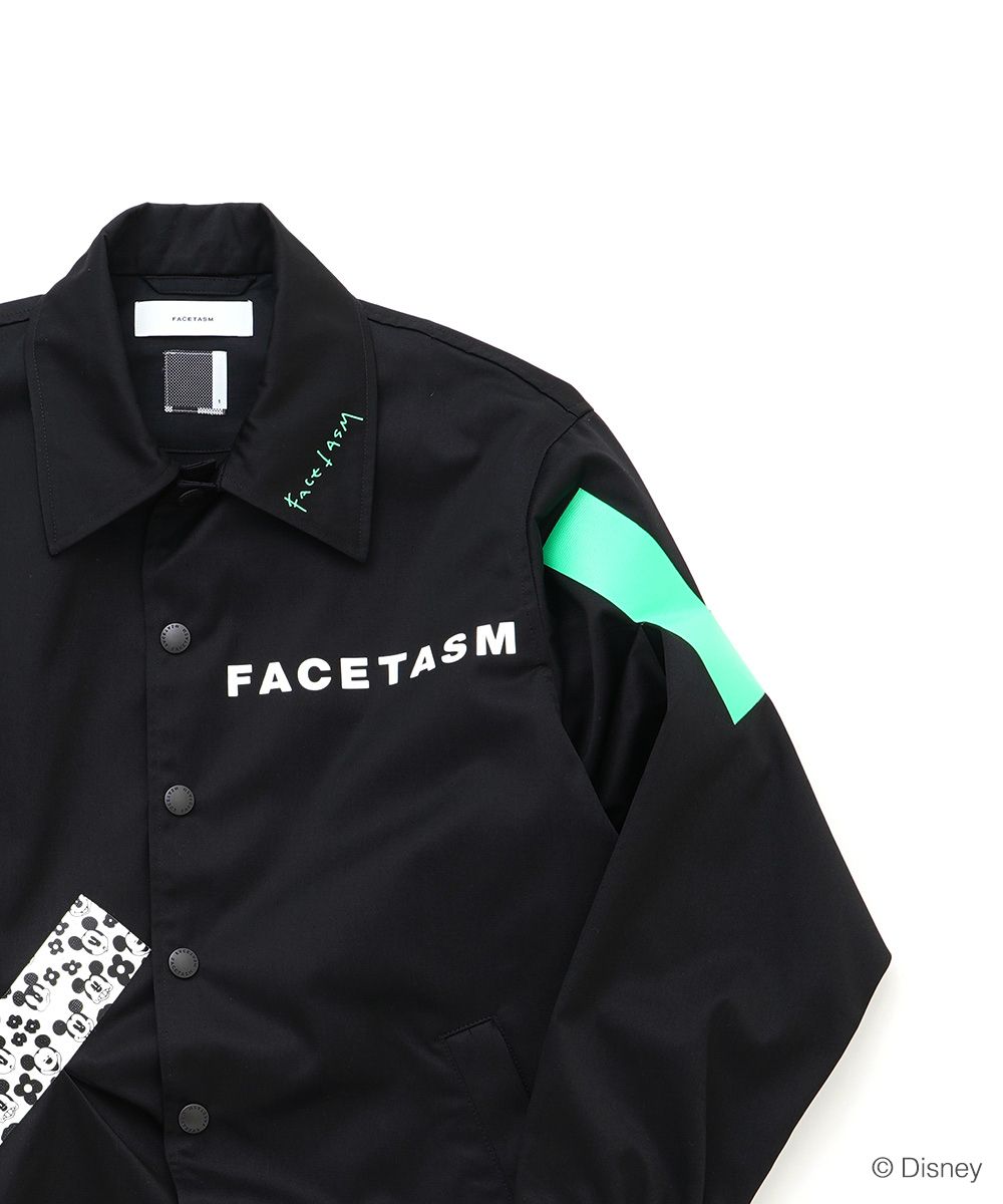 FACETASM - MICKEY GUM TAPE COACH JACKET / コーチジャケット / MIMI