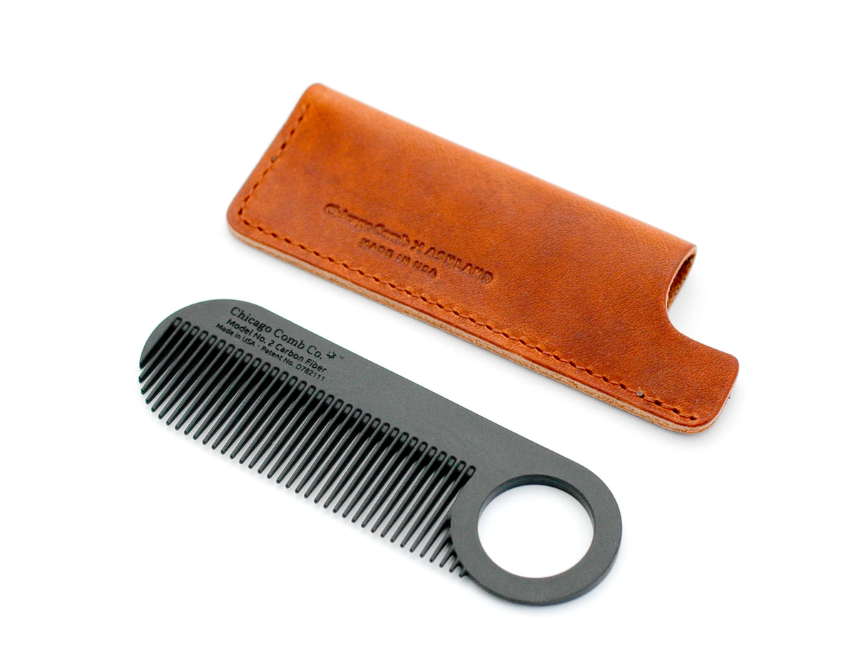 Chicago Comb x Horween Leather Sheath Sets