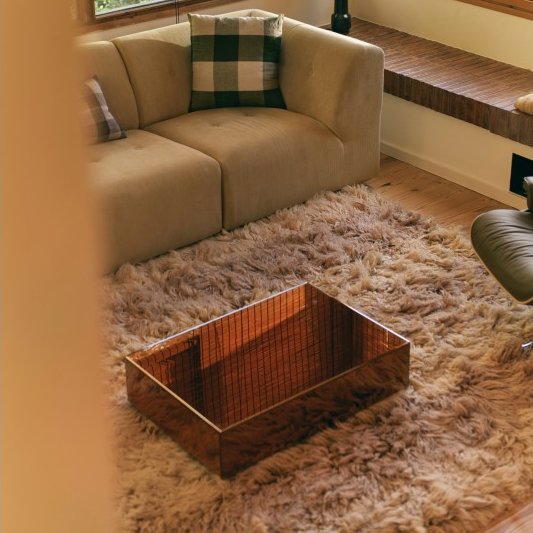 Mirror block coffee table | HKliving | Chic Cham | Lausanne