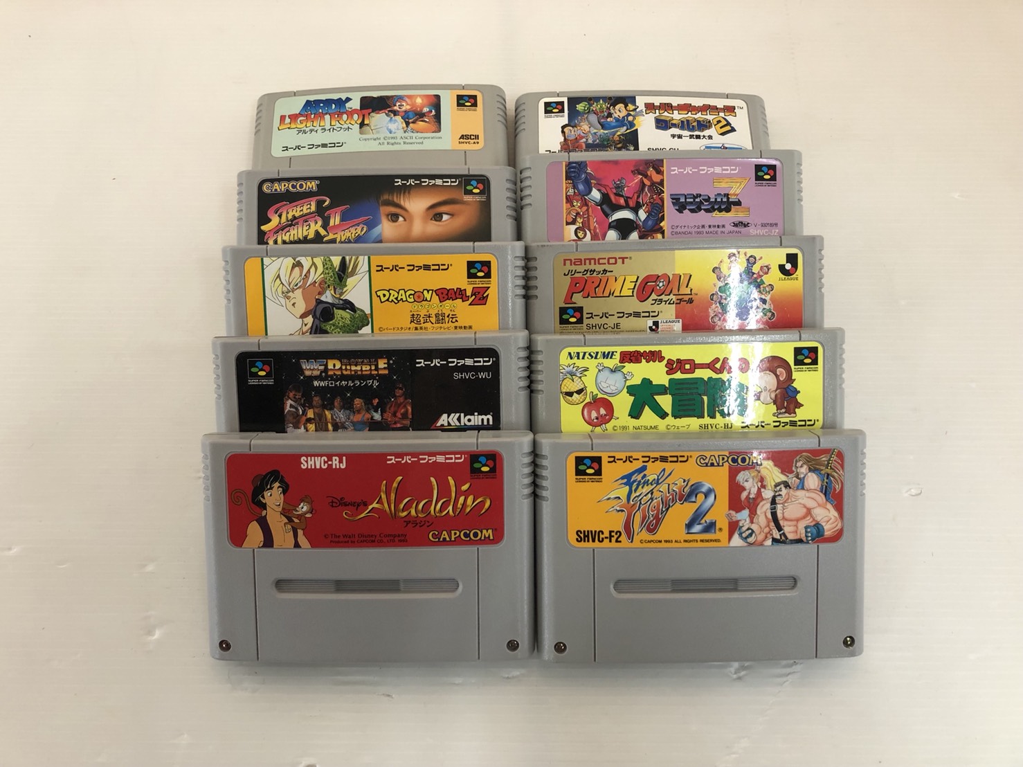 宅配買取】スーパーファミコン箱無しソフトでも最低50円買取-千葉鑑定