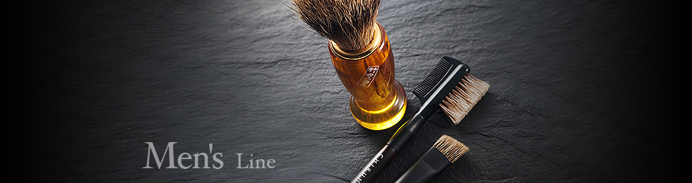 シェービングブラシ（中）：SH-1｜竹宝堂（ちくほうどう）熊野筆・化粧