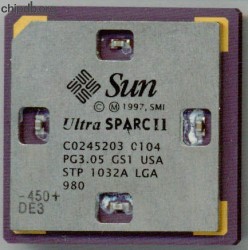 SUN - UltraSPARC II - chipdb.org