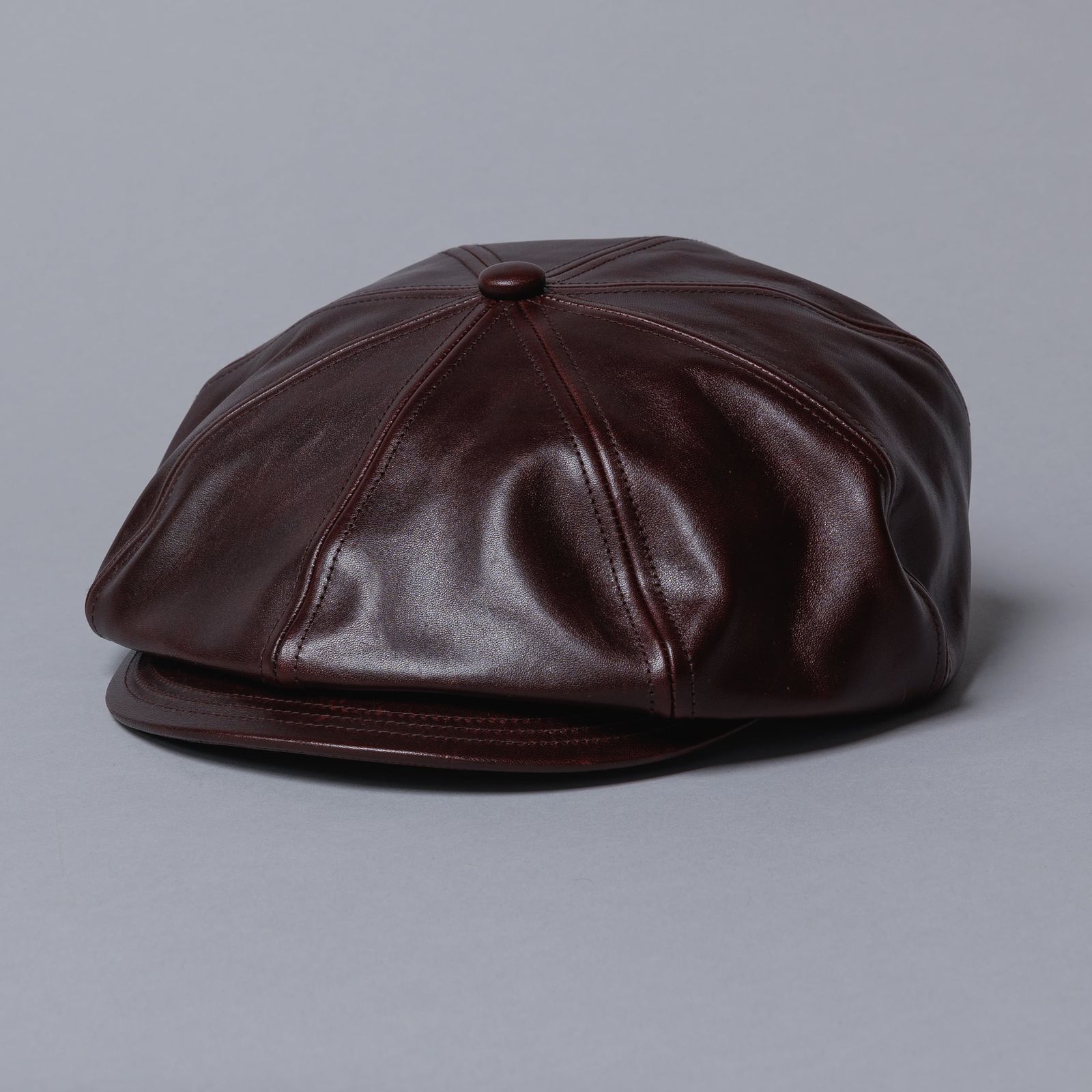 SOLARIS&CO. - Horsehide Casquette - DEEP 