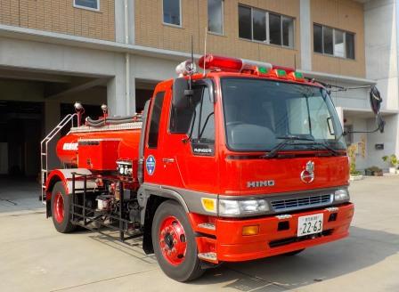 泡原液搬送車｜鹿児島市