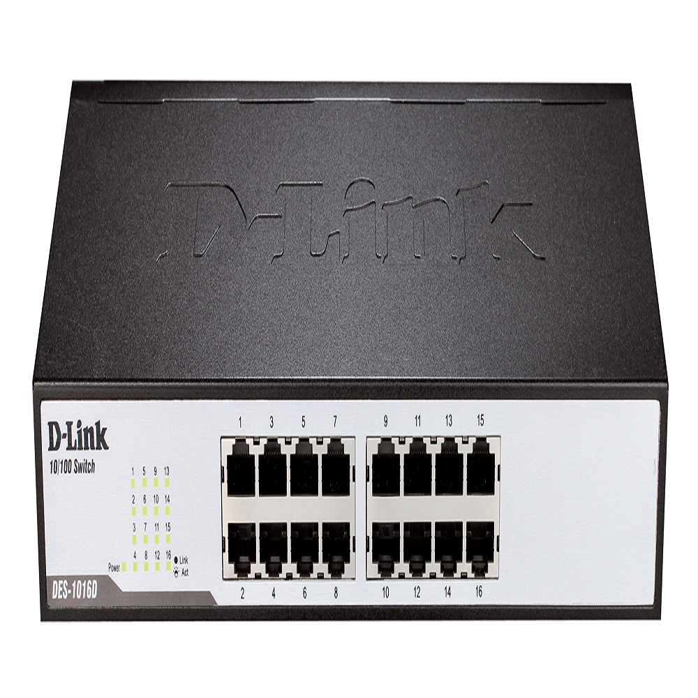 DES-1016D D-Link 16 Port 10/100Mbps Desktop Switch - City Com