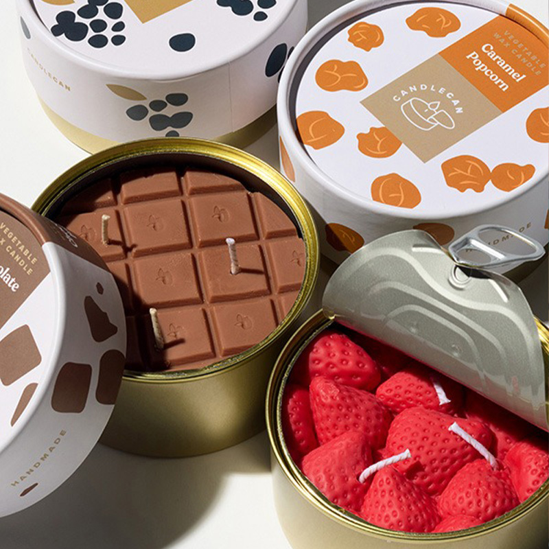 CANDLEHAND / キャンドルハンド】Gourmet Food Candles キャンドル缶