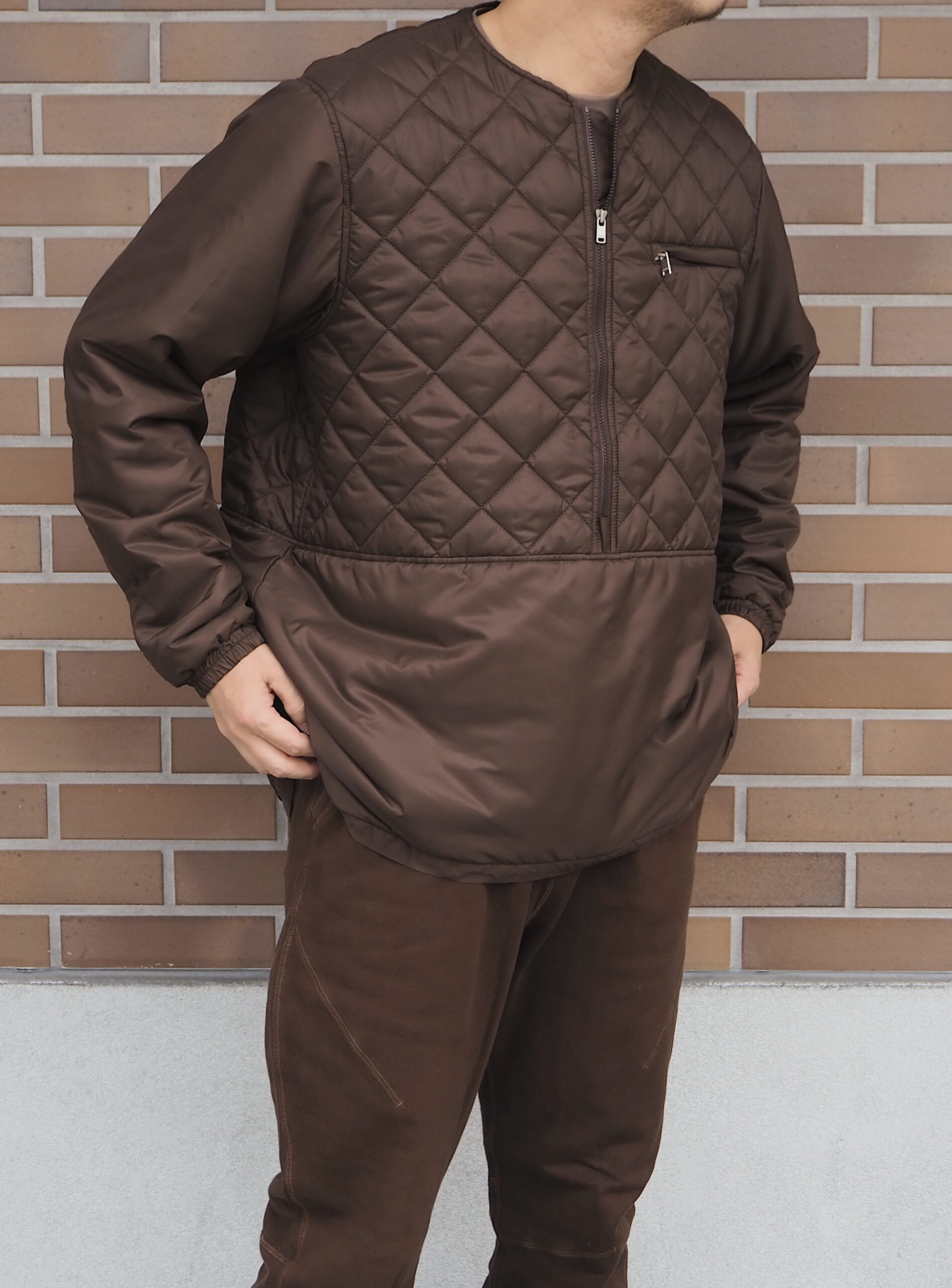 nonnative】使えるアウター? シャツ? “HIKER PULLOVER PUFF JACKET