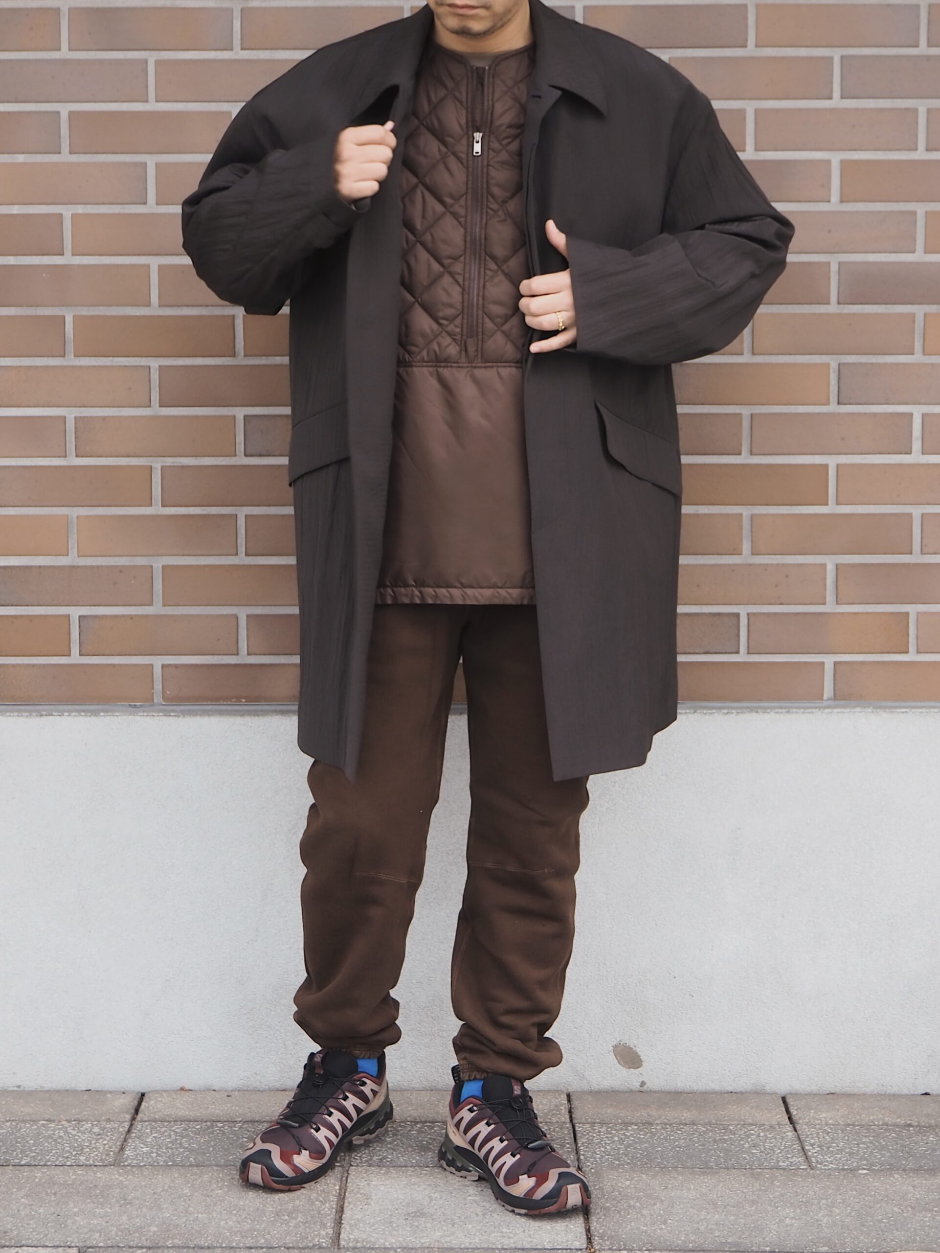 nonnative】使えるアウター? シャツ? “HIKER PULLOVER PUFF JACKET