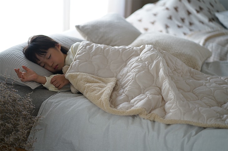 アウトレット】洗えるブランケット テディファー (80×120cm) | cucan