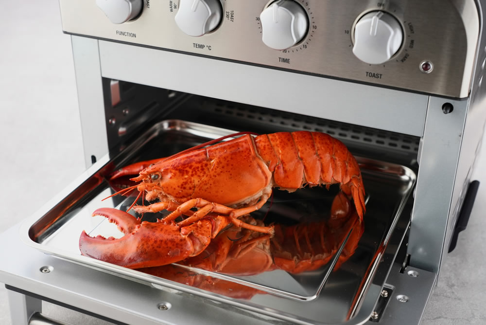 大型ファンを搭載したクイジナートのオーブントースター「エアフライ