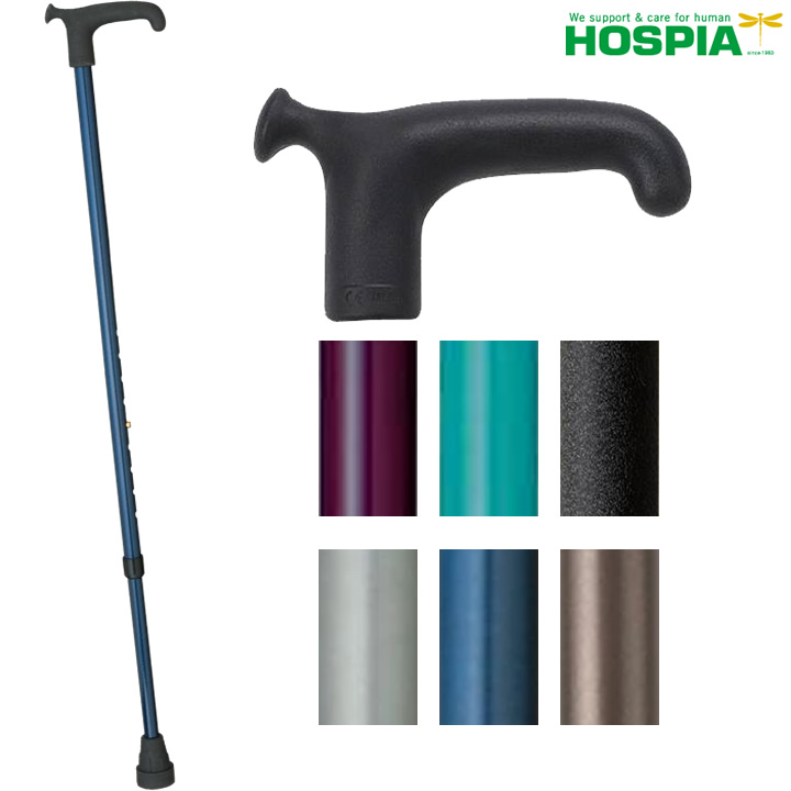 ミッキー＆ミニー アルミ製折りたたみステッキ ケイ・ホスピア MK-1 MK