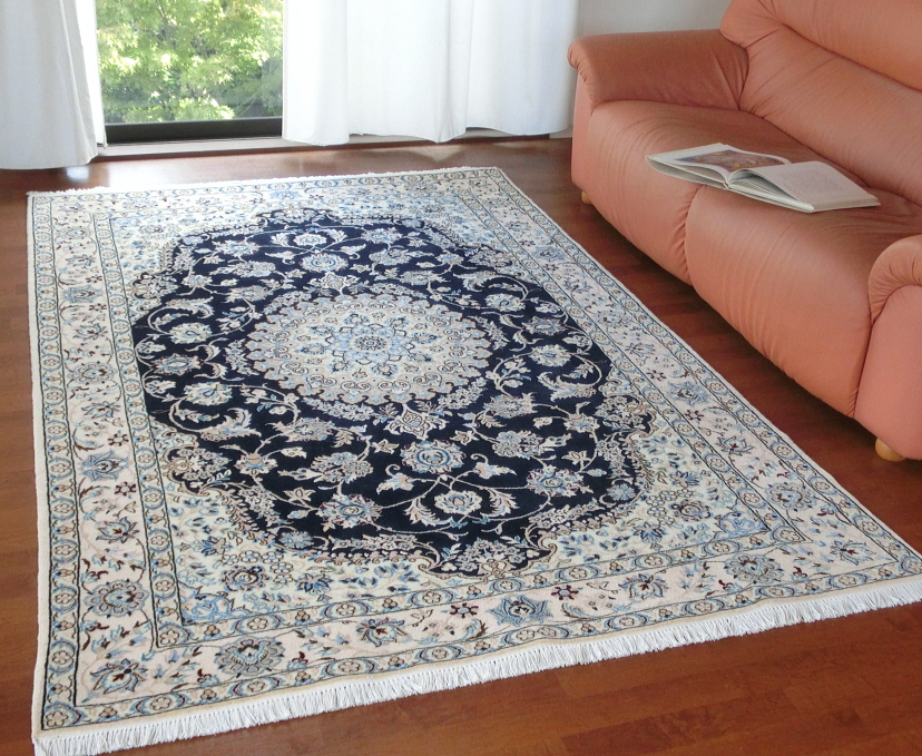 prevell ペルシャ絨毯 ウールシルク90x125cm prevell ペルシャ絨毯