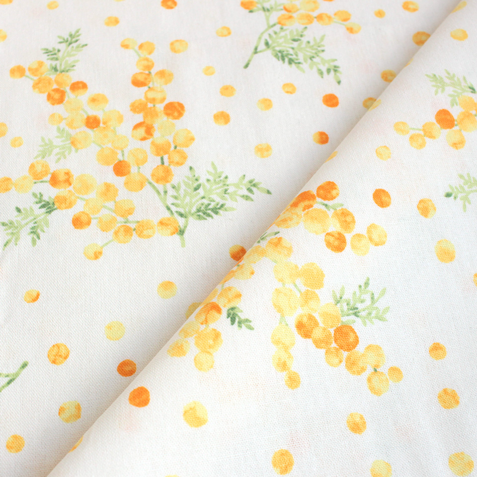 綿麻ミモザ 50cmカット｜手芸専門店クラフトハートトーカイの