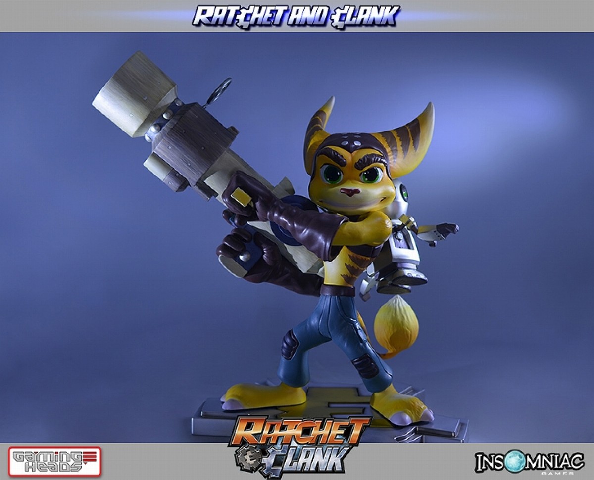 写真）『ラチェット＆クランク』フィギュア化！ パッケージアートを