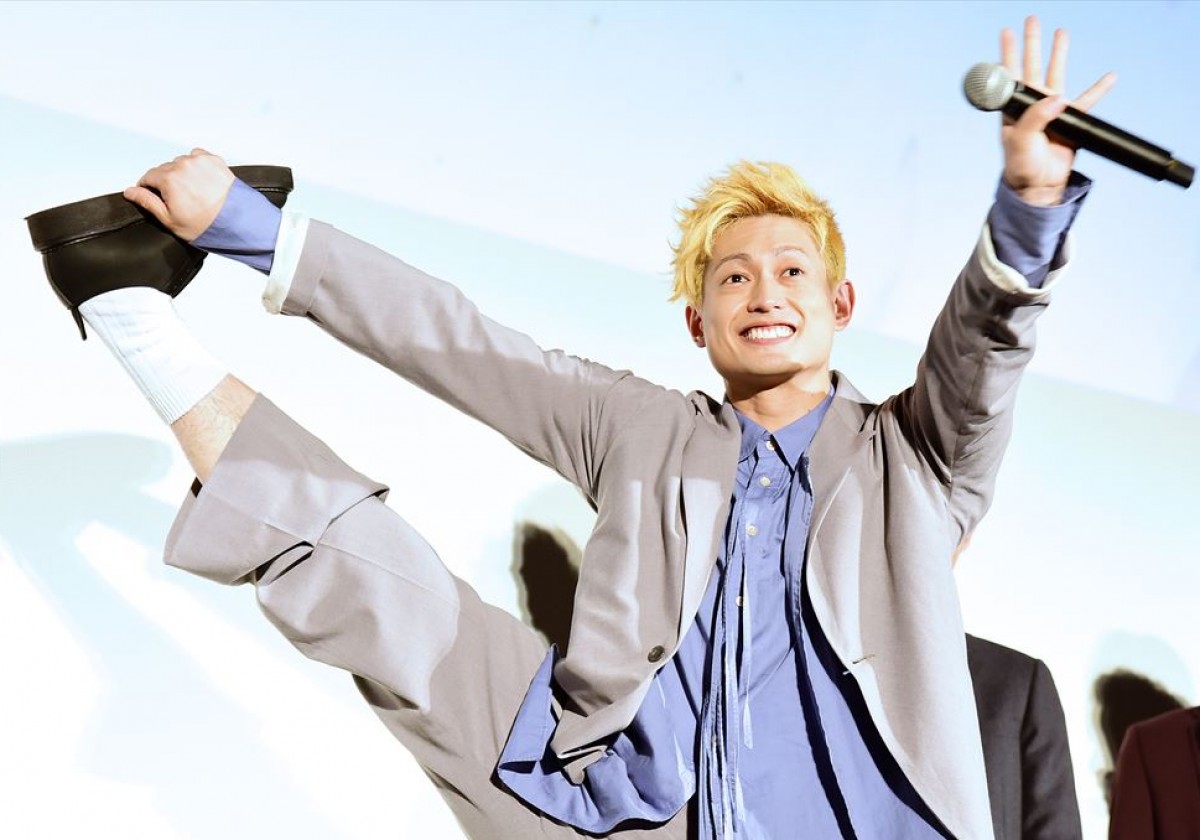 塚田僚一、初主演映画お披露目に笑顔「塚ちゃん桜、満開です