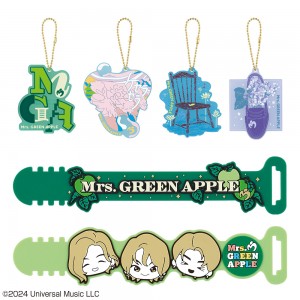 写真）Mrs．GREEN APPLEが「一番くじ」初登場へ！ “ぷにっ”とミニ