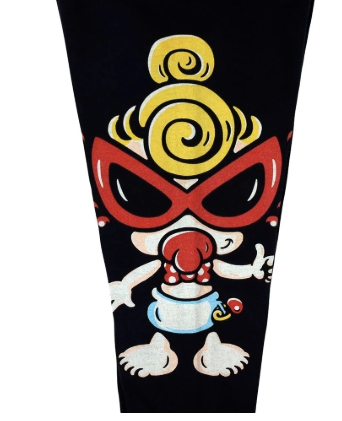 Hystericmini BOW TIE MINI 10分丈 レギンス 10；ブラック 16150177