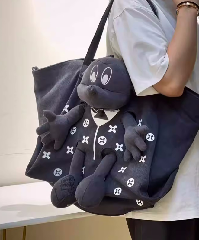 Mickey casual bag Large capacity canvas bag ミッキーマウス