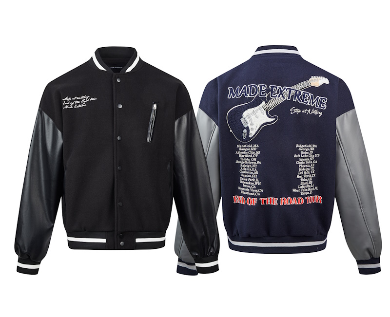 MADE EXTREME Electric Guitar embroidered lapel jacketStadium