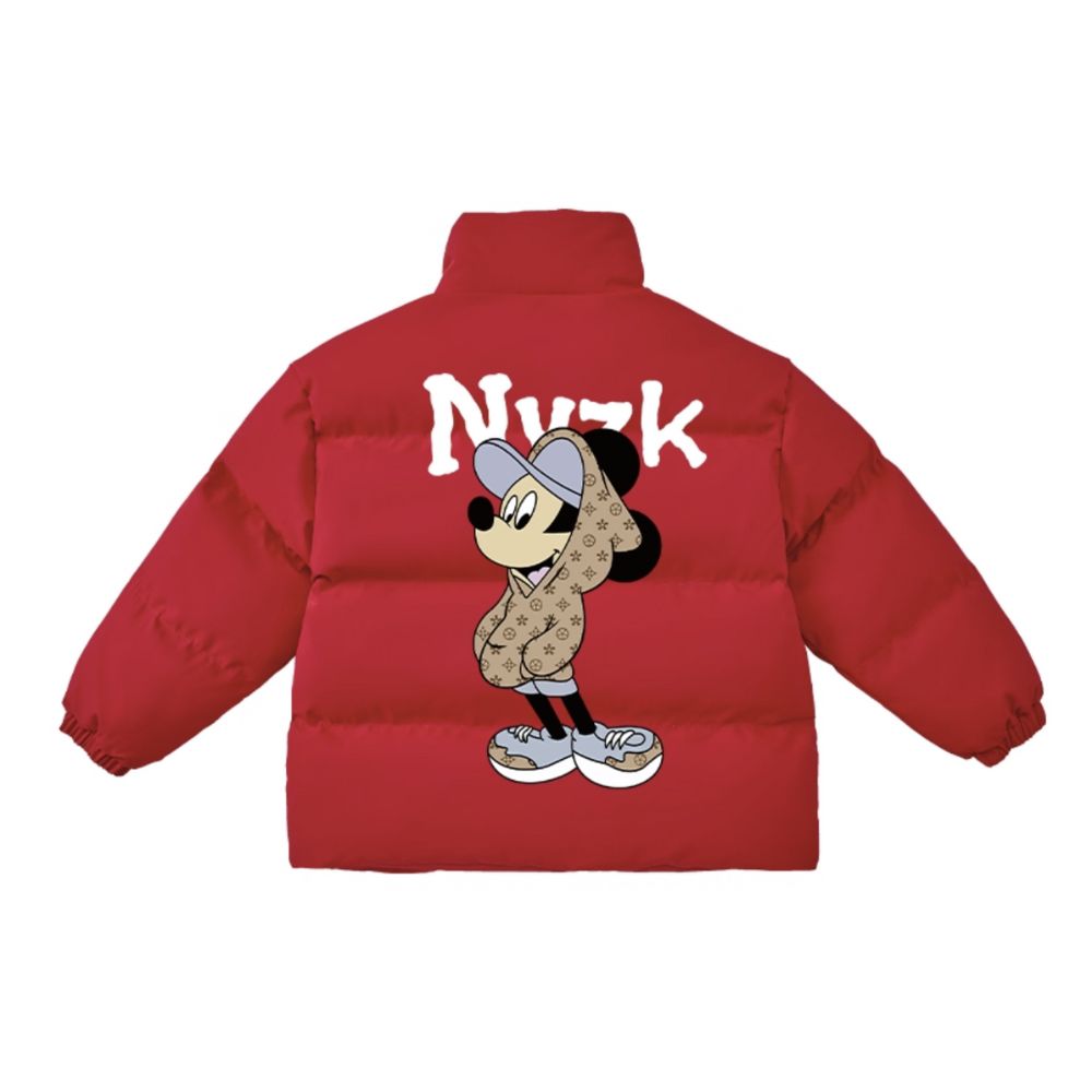 Mickey Mouse down jacket ユニセックス 男女兼用 ミッキーマウス