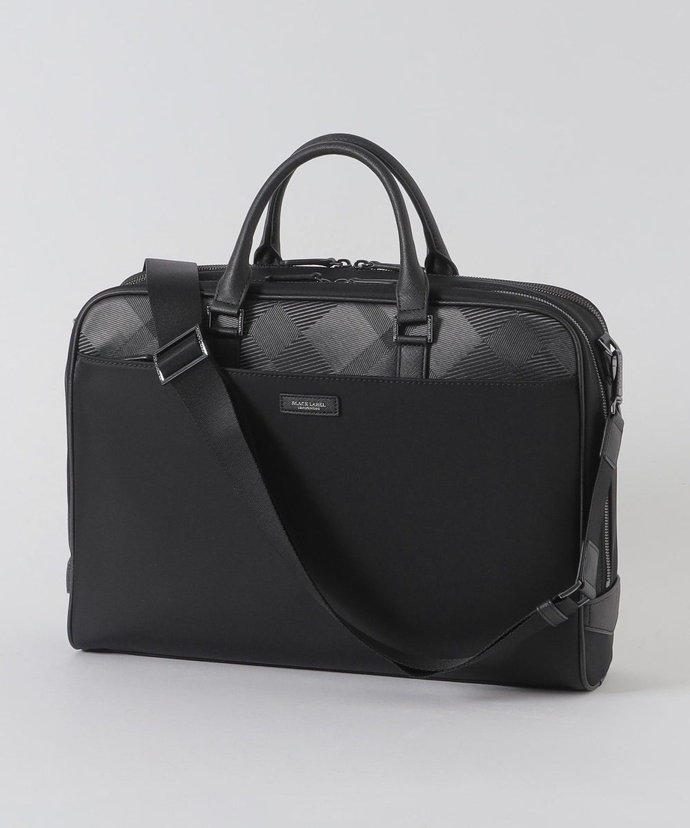 ナイロンコンビカルゼシャドークレストブリッジチェックビジネス