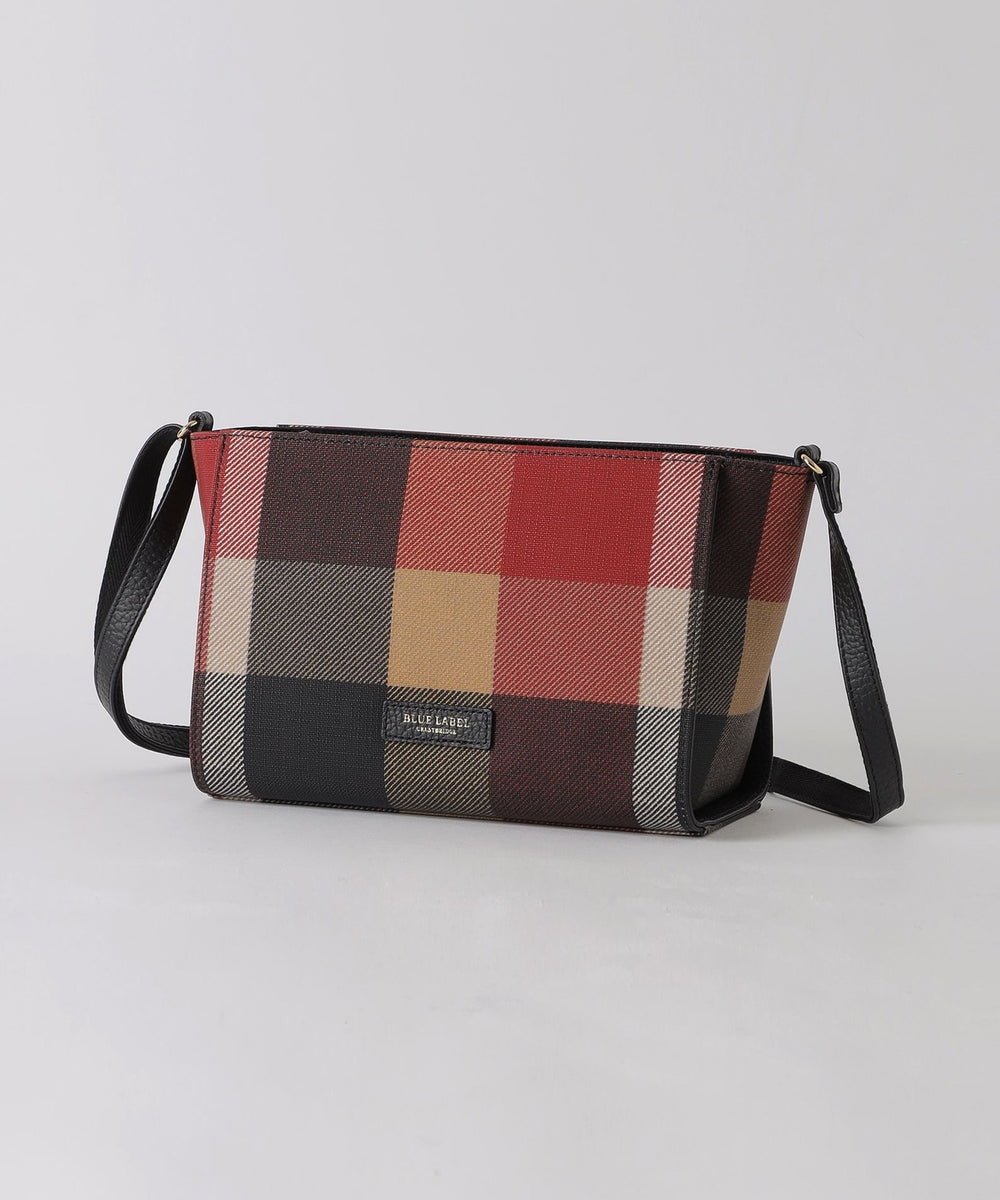 クレストブリッジチェックPVCミニショルダー（バッグ）｜BLUE LABEL
