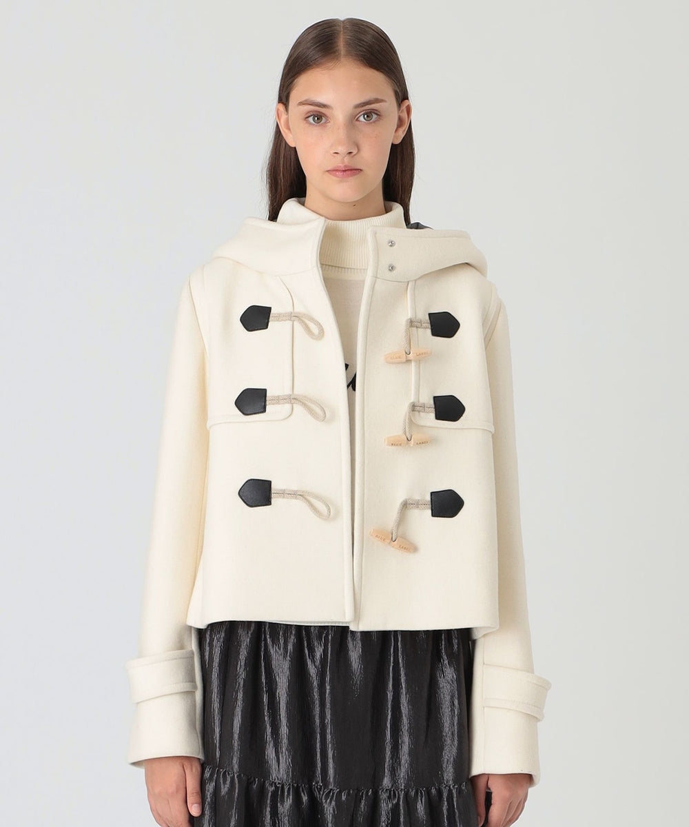 BURBERRY BLUE LABEL ダッフルコート 38 ホワイト BURBERRY BLUE LABEL