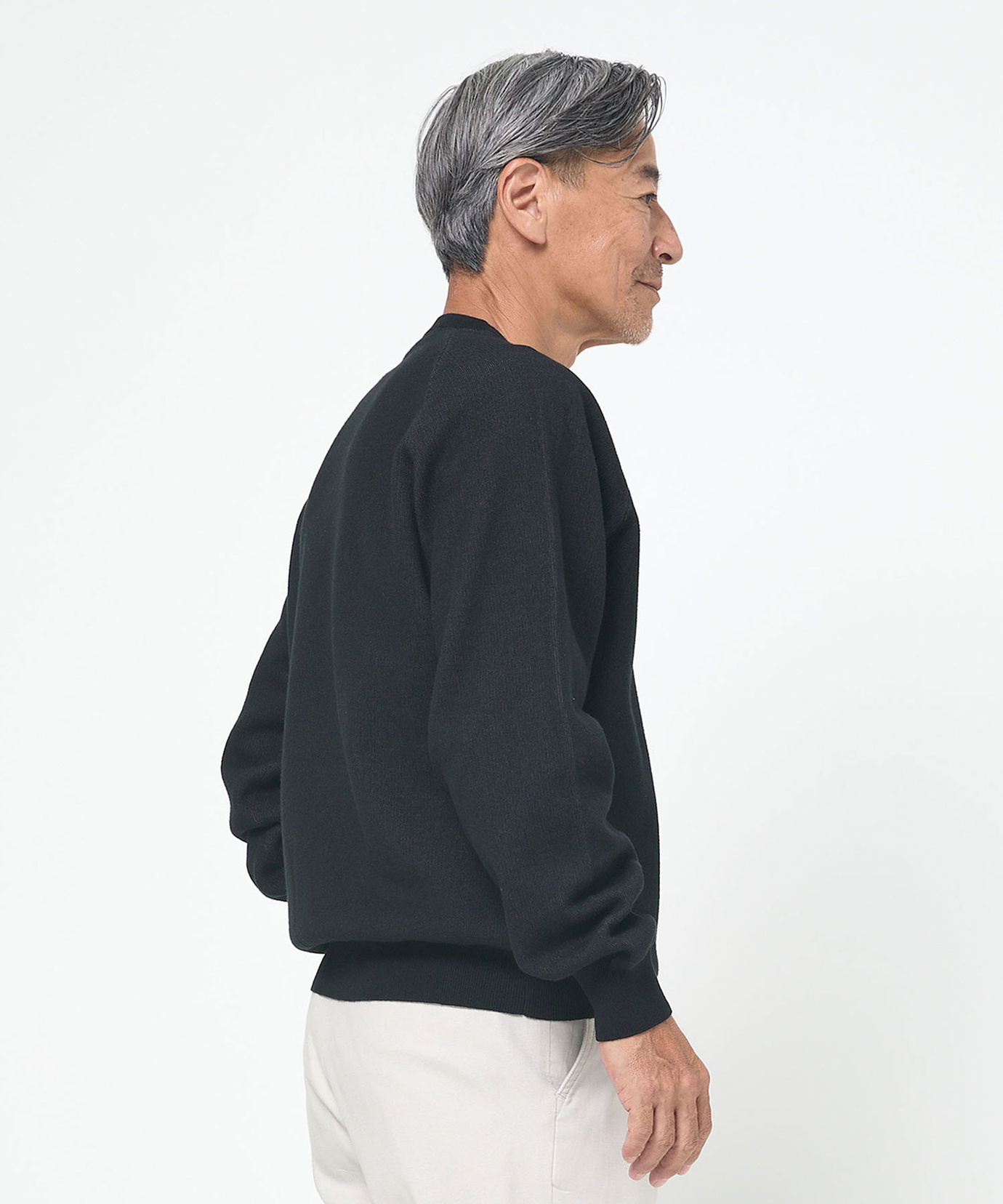 メンズ コットン クルーネック トレーナー【手洗いOK】通販 [1603